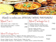 Chawla's 2 Online.Com menu 6