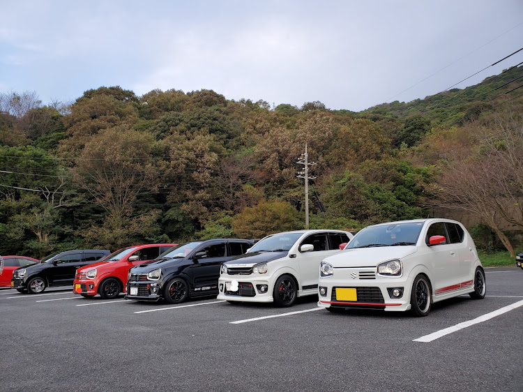 アルトワークスのホイール交換・オフ会・ドライブに関するカスタム事例の投稿画像4枚目