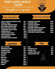 The Lone Wolf Cafe menu 3