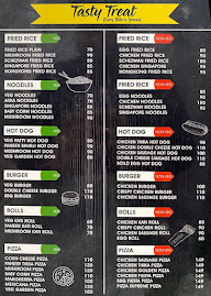 Tasty Treat menu 1