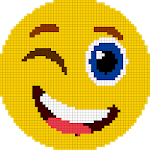 Cover Image of Unduh Warna Emoji dengan Angka: Seni Piksel, Mewarnai Kotak Pasir 1.1 APK