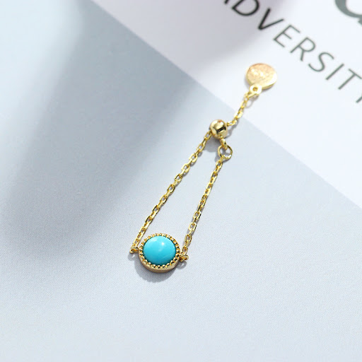Title 1, Simple and Versatile Faux Turquoise Soft Chain ...
