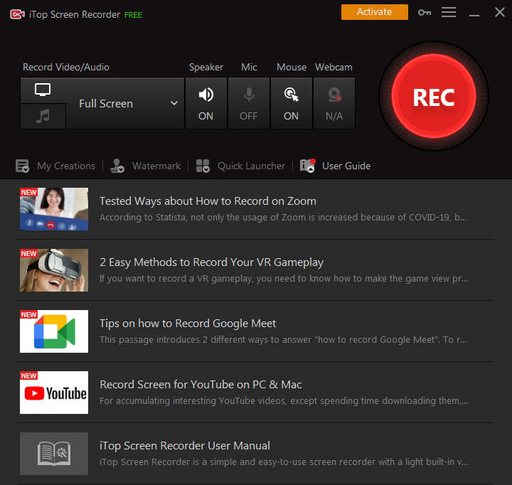 iTop Screen Recorder