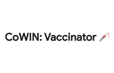 CoWIN: Vaccinator 💉 small promo image