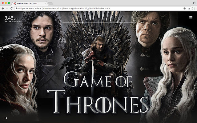 Game Of Thrones Wallpaper Background New Tab