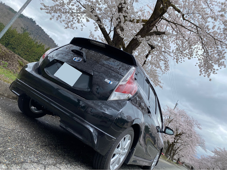 アクアの春ですね・桜コラボ🌸・桜が散る前に・今年の目標は…に関するカスタム事例の投稿画像3枚目
