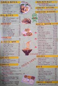 Meal-O-Meal menu 1