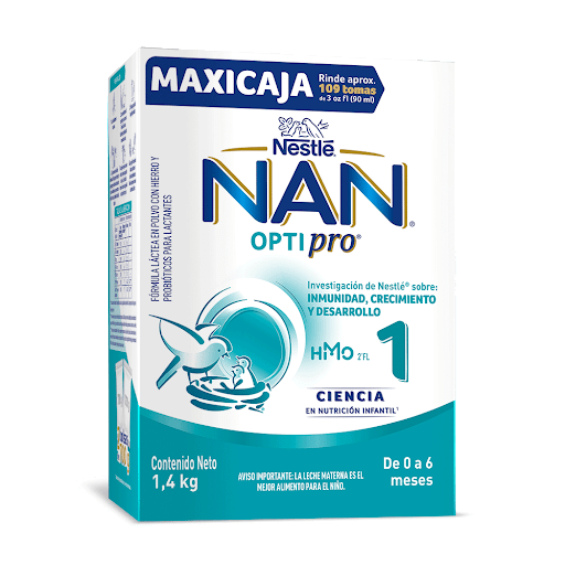 Fórmula Infantil Nan 1 Optipro Hmo x 1400 gr