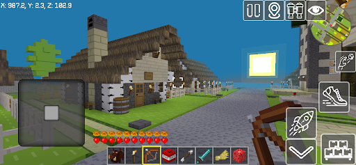 Screenshot Voxel Mini Craft Build Nether