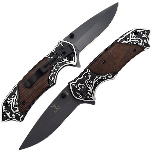 Title 3, High Hardness Outdoor Self-defense Folding Knif...