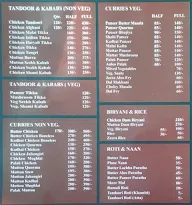 Mughal Darbar menu 5