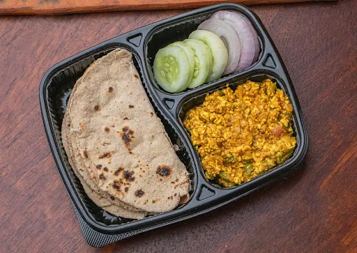 Egg Bhurji & Roti Meal - Diabetic Friendly