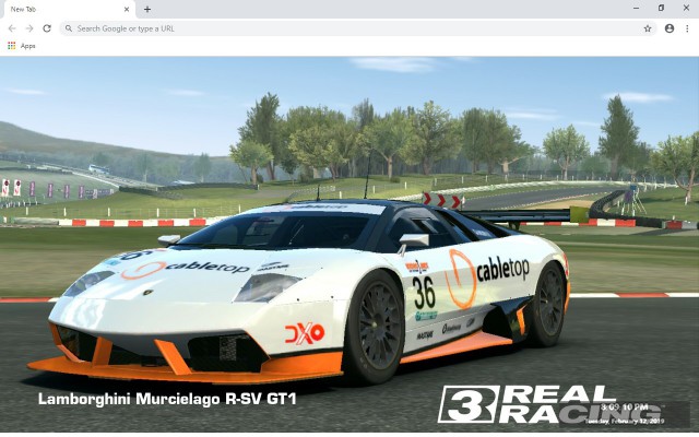 Real Racing 3 New Tab & Wallpapers Collection