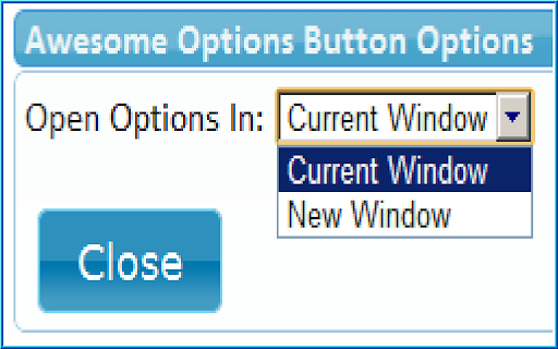 Awesome Options Button