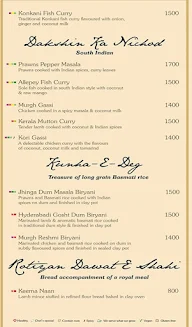 Baluchi - The Lalit menu 3