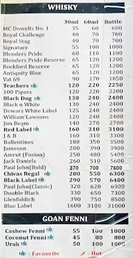 Just Lobo's Restutrant menu 6