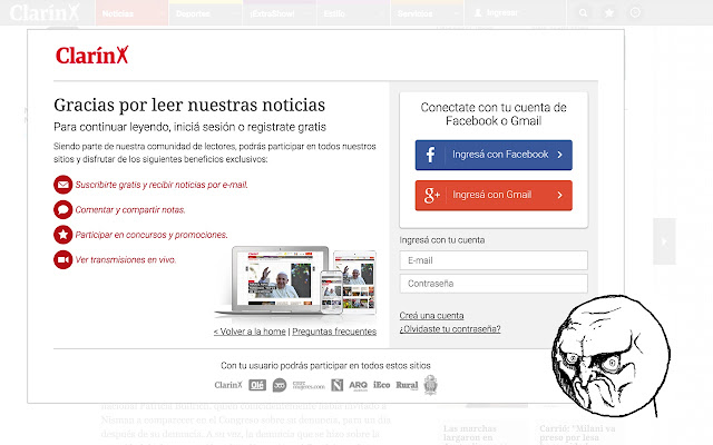 Saltar Modal de Clarín