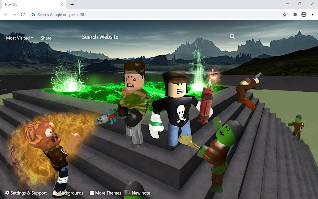 Roblox Wallpaper - extension for roblox background