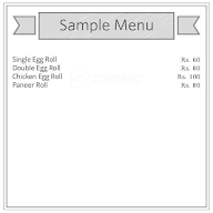 Kathi Roll Corner menu 1