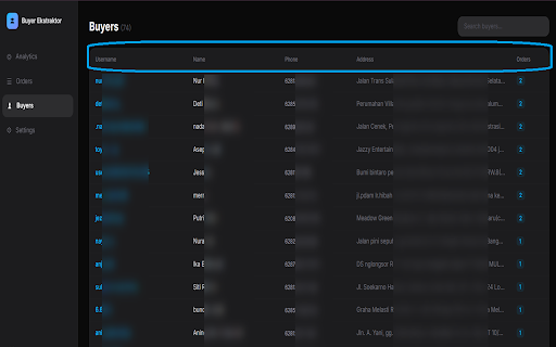 Buyer Ekstraktor screenshot 3