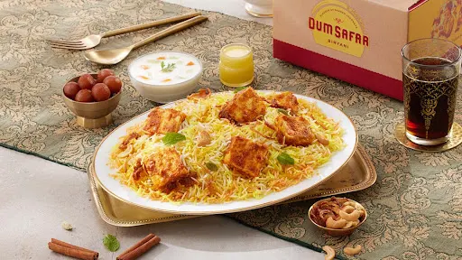 Paneer Tikka Dum Biryani (Serves 2-3)