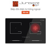 Bếp Đôi Điện Từ Hồng Ngoại Junger Sis - 66 | Công Suất 4200W - Inventer | Bảo Hành 3 Năm Hàng Chính Hãng