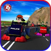 Kids Police Car Racing 2.0 Icon