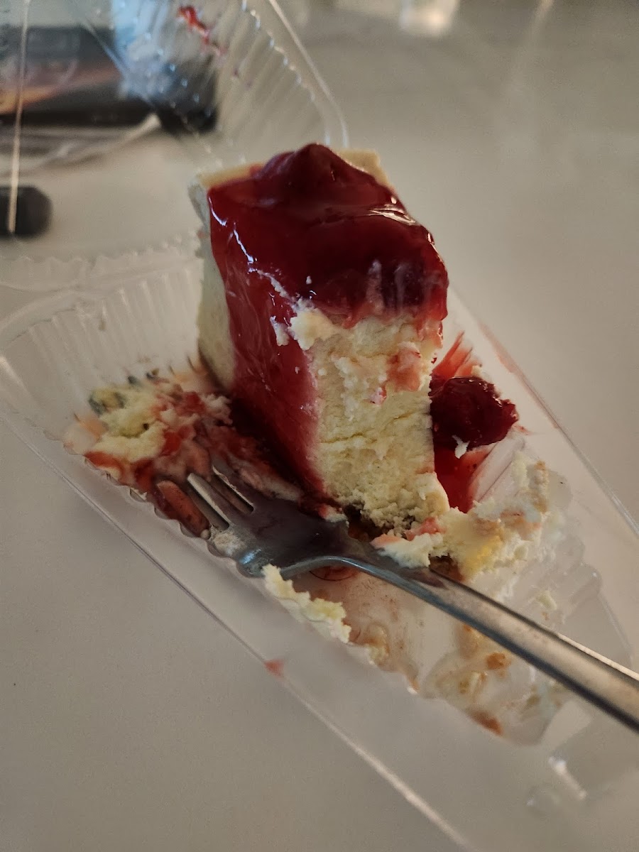 The Best Cherry Cheesecake!