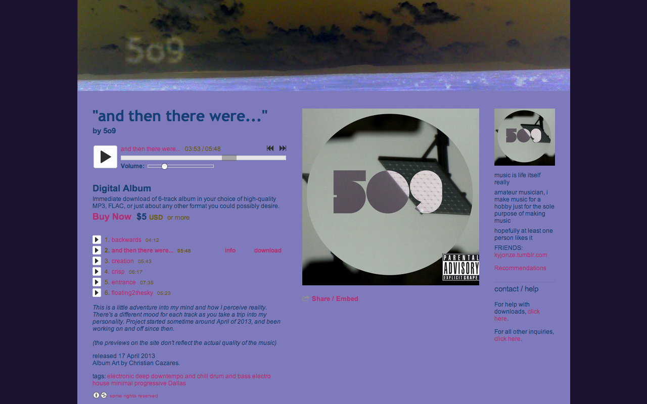 Bandcamp Volume Preview image 0