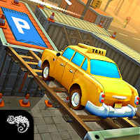 Real taxi driving game  Classic car parking arena