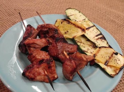 Grilled Pork Kabobs