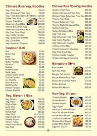 Aasha Hotel menu 4