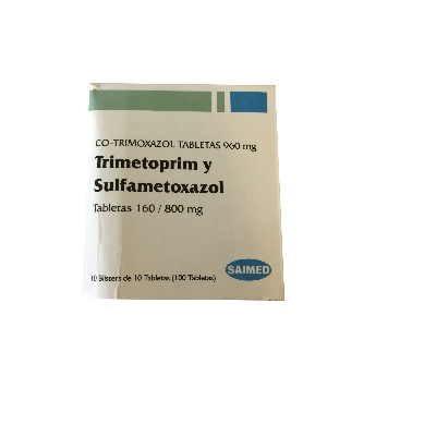 //Cotrimoxazol Saimed 960mg blister 10tabletas Sulfatamol-Trimetroprim Caplin Point undefined