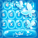 Clavier Bleu Néon icon