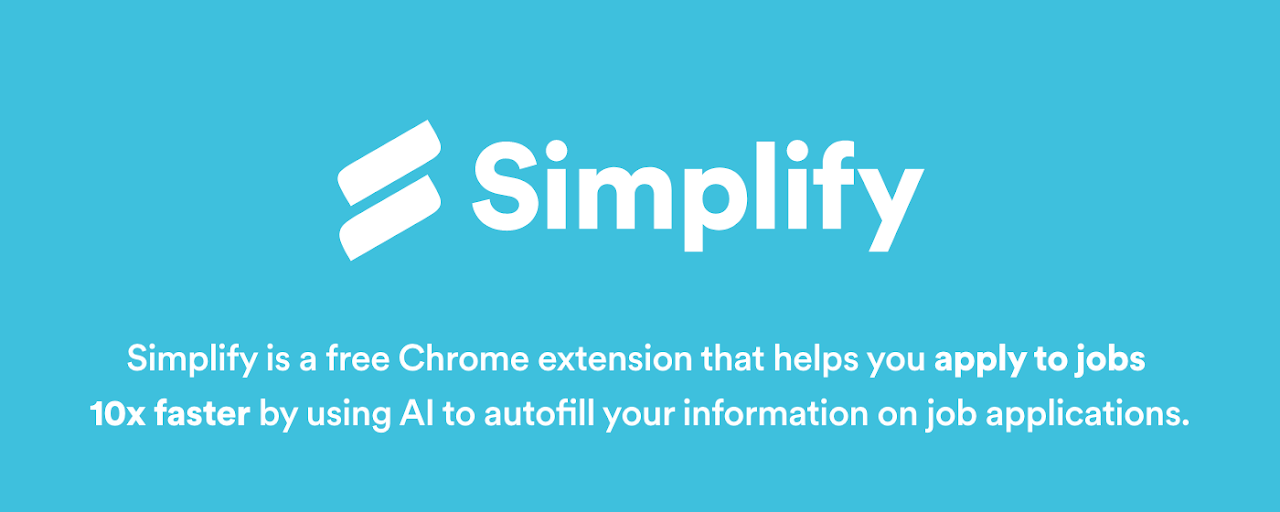 Simplify – Autofill your job applications Preview image 2