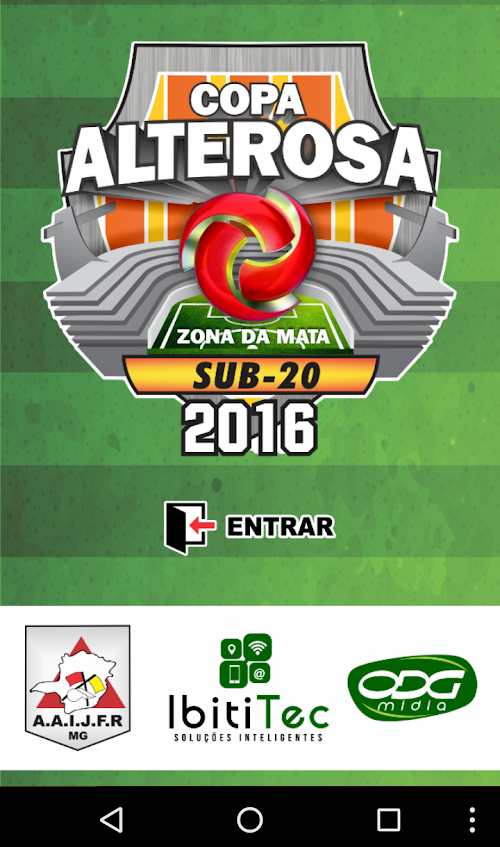 Android application Copa Alterosa SUB 20 screenshort