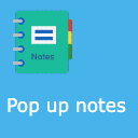 Pop up notes