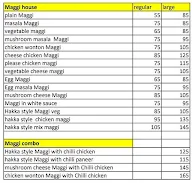 Maggi House menu 1