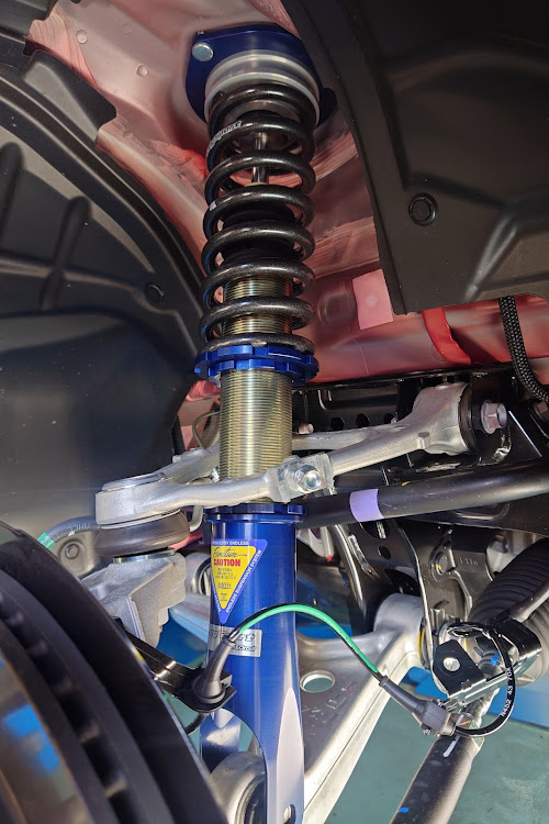 ロードスターの車高調インストール・レッグモータースポーツ・エキマニ磨き・バーベキューに関するカスタム事例の投稿画像6枚目