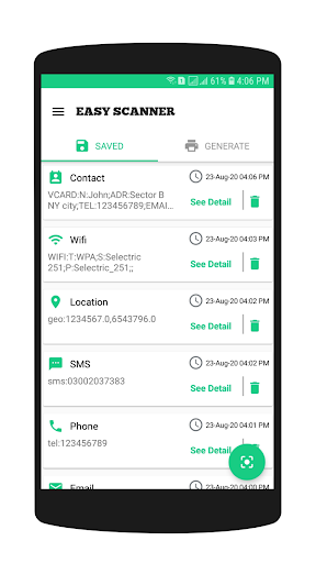Easy QR Code Scanner - Barcode Scanner  Generator
