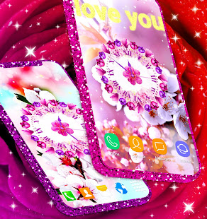 Flower Blossoms Analog Clocks(圖6)-速報App