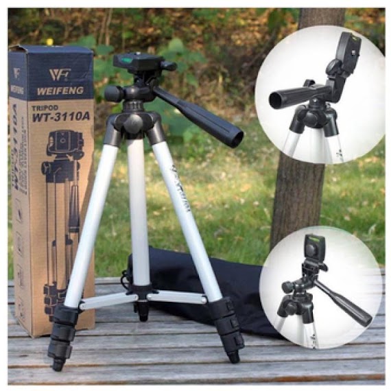 Bộ Gậy Chụp Ảnh 3 Chân Tripod Tf - 3110 - Bộ Giá Đỡ Điện Thoại Máy Ảnh 3 Chân Tripod Đa Năng