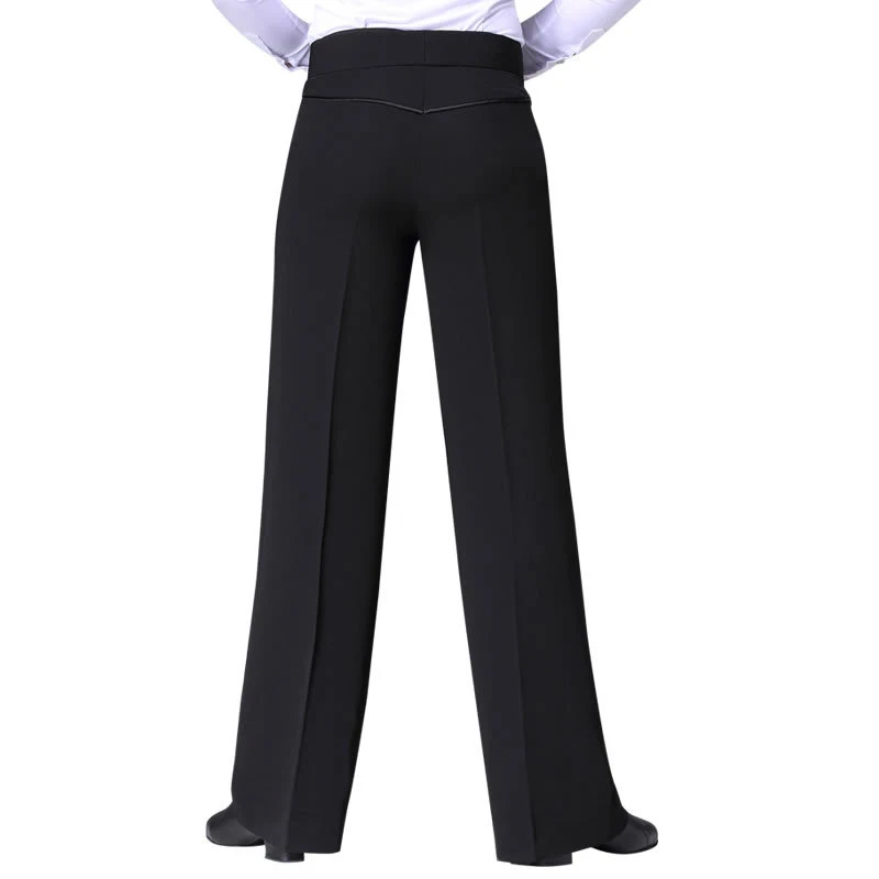 Pantalon de danse latine moderne pour homme, idéal pour l'entraînement. Confort et liberté de mouvement pour la pratique de la danse.