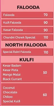 The Lassi Corner menu 4