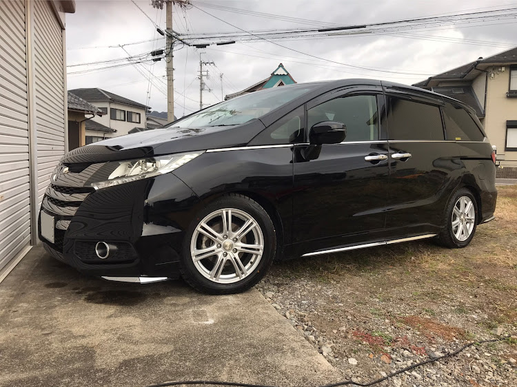 オデッセイの冬支度・洗車・車高調整に関するカスタム事例の投稿画像1枚目