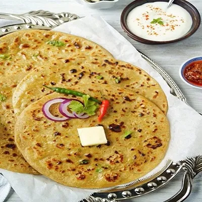 Paneer Paratha ( Desi Ghee) Big Size