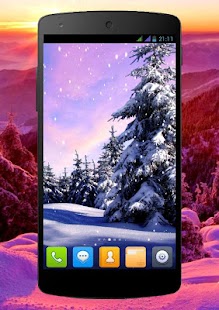 Winter Pro Live Wallpaper Screenshot