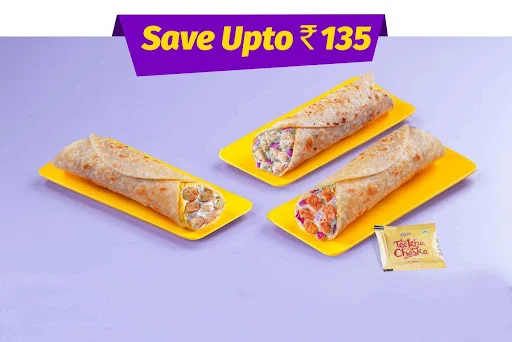 3 Classic Non-Veg Wraps At 99 Each