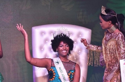 Miss Africa 2018, Dorcas Kasinde was unharmed in the incident.