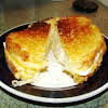 Thumbnail For Here's The Same Sandwich Sliced.  Cheese Oozed Out!